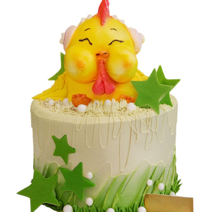 Year of The Chicken Cake Vietnam