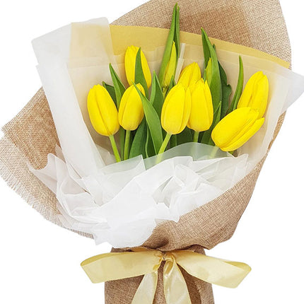Yellow Tulip Bouquet Vietnam