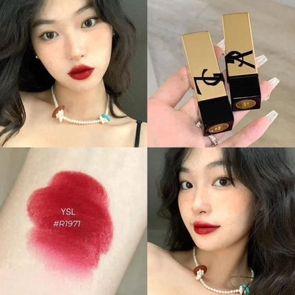 YSL Rouge Pur Couture Caring Satin R1971 Rouge Provocation