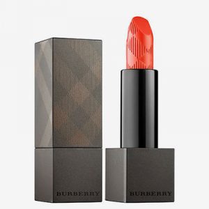 burberry lip velvet lipstick coral orange 411