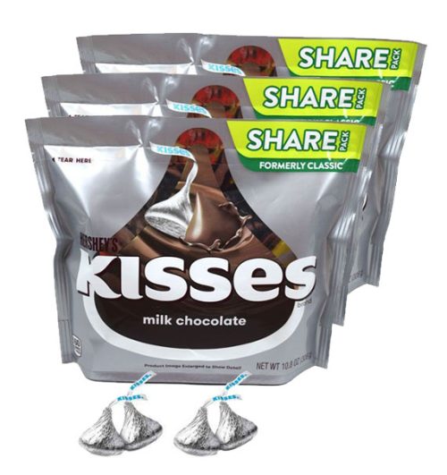 Chocolate Hershey’s Kisses Milk 3 bags