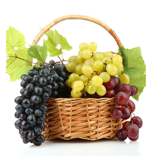 Fresh Grape Basket