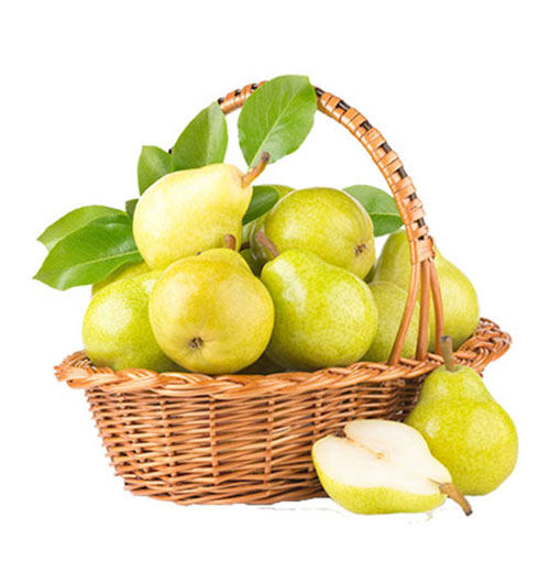 Fresh Pears Basket