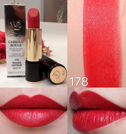 Lancome L'Absolu Rouge Lipstick 178 Rouge Vintage