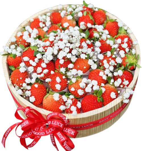 fresh strawberry basket tet fresh fruit