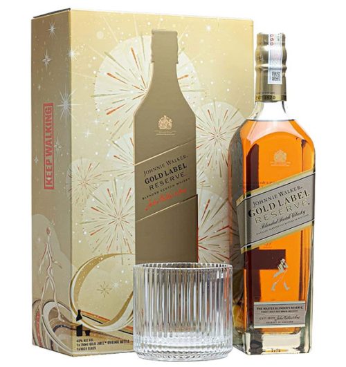 johnnie walker gold gift box tet 2025