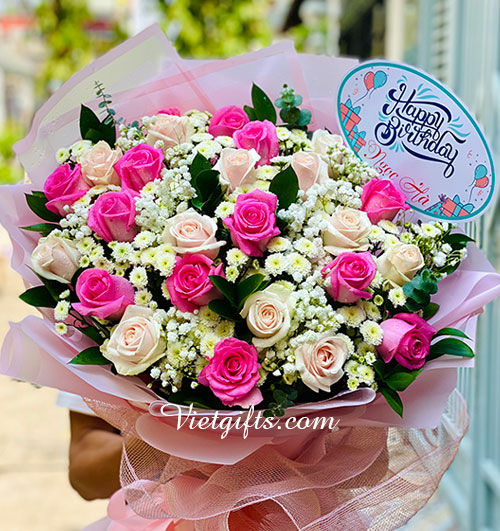 send birthday flowers to vietnam 04
