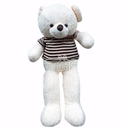 white teddy bear 140cm
