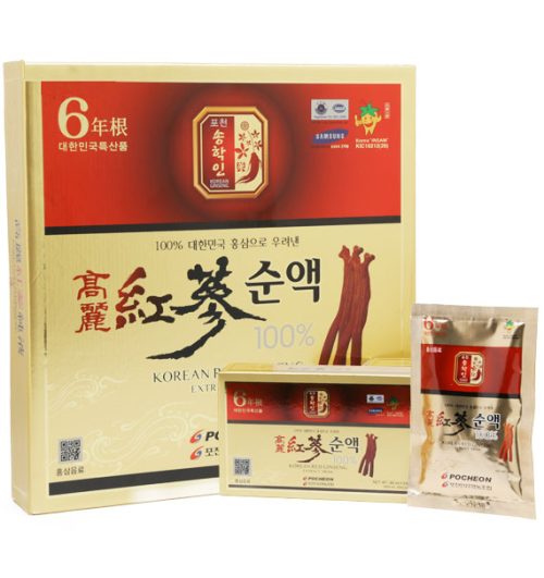 korean red ginseng pocheon extract drink