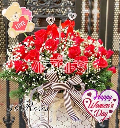 special flowers for women day 20