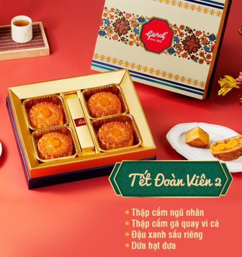 givral mooncakes combo tet doan vien 2