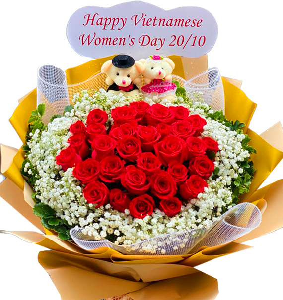 vietnamese womens day roses 27