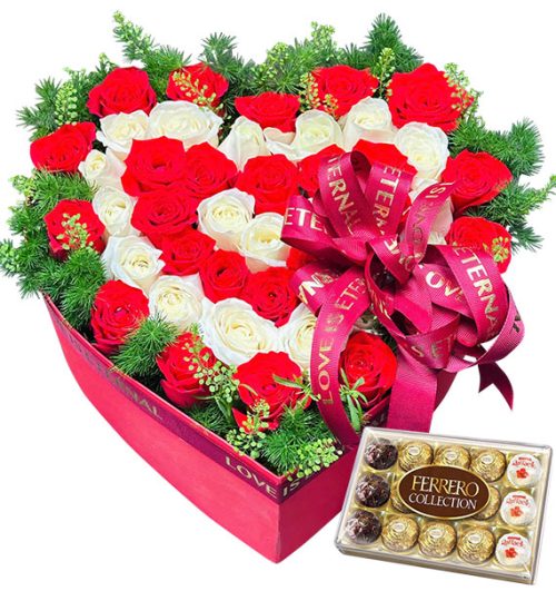 flowers box and chocolate womens day vietnam 05