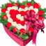 heart shape rose box valentines day 02