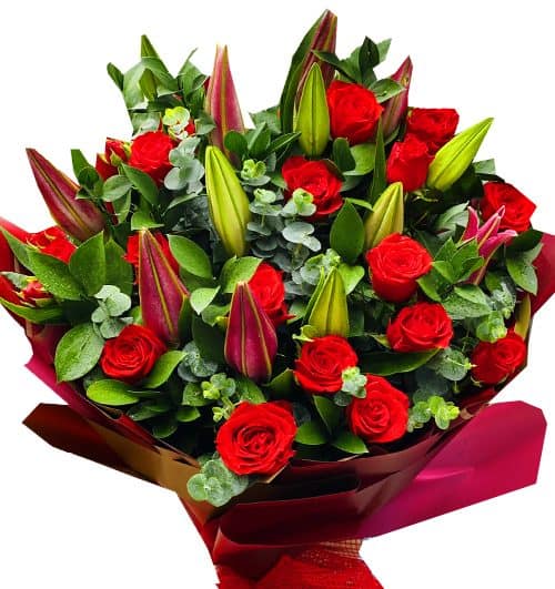 Special Flowers Fathers Day 07 Including: Mixed roses Additional material