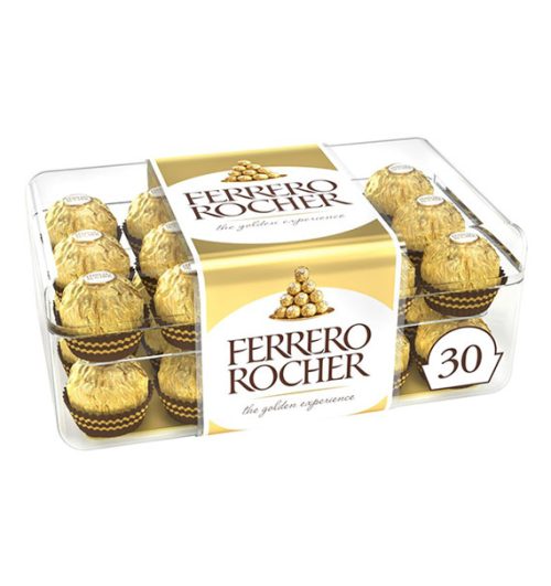 chocolate ferrero rocher box 30