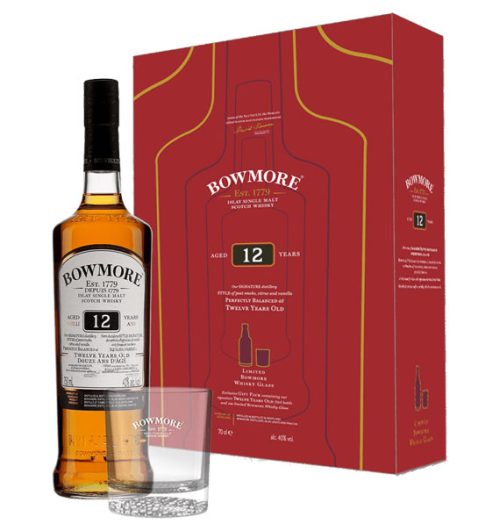 Bowmore 12 Year Old - Tet Wine Gift 2023