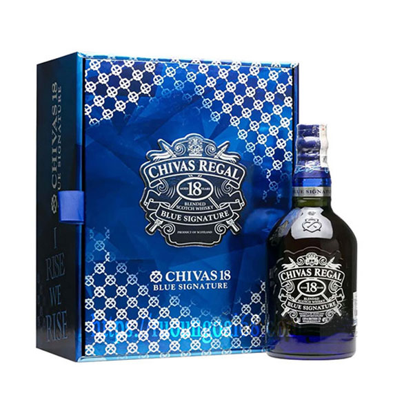 Chivas 18 Blue - 2023 Wine gift box