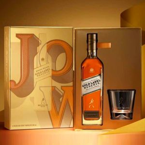 Johnnie Walker Gold Label Whisky - 2022 Wine gift box