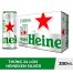 heineken silver beer 24 cans box