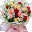 24 mixed roses womens day vietnam