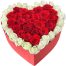 heart shape rose box womens day 02