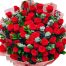 love mom 48 red roses