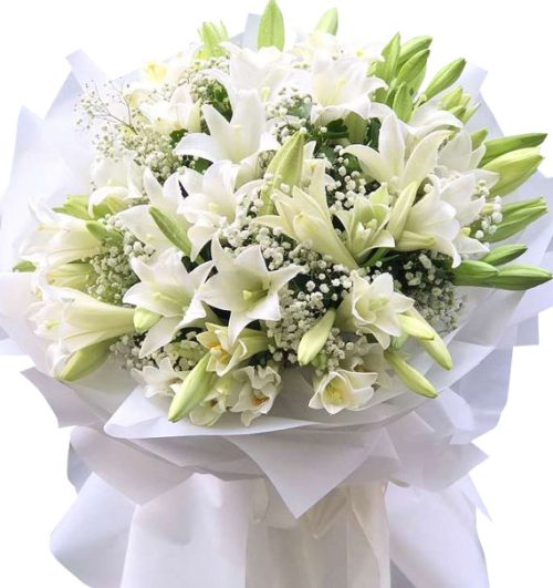 sympathy bouquet flower 01