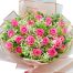 24 Pink Roses Valentine