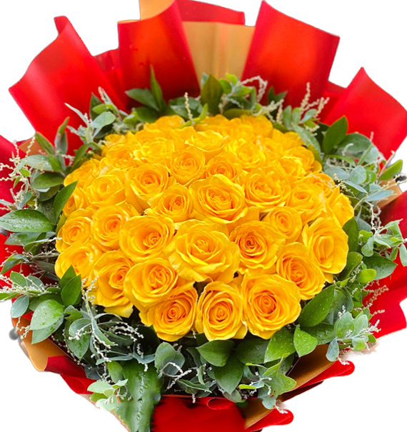 36 Yellow Roses Valentine