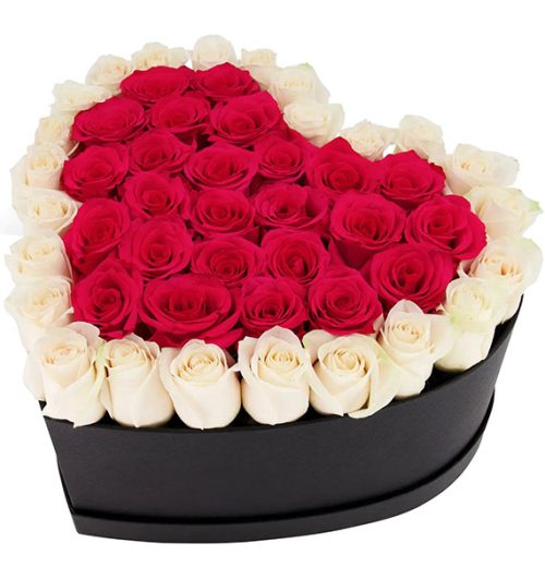 heart shape rose box valentines day 04