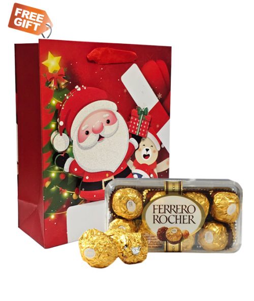 Ferrero Rocher 16 free bag Christmas style 2