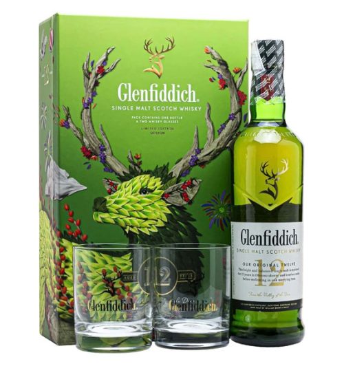 Glenfiddich 12 year gift box 2024