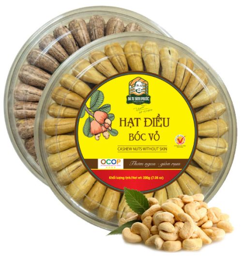 salted roasted cashews 470gr tet food