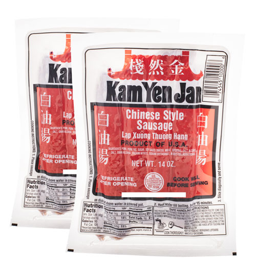 Kam Yen Jan Chinese Style Sausage (2 Pack)