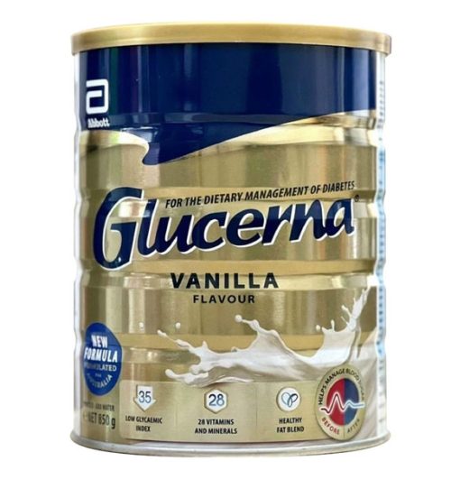 glucerna vanilla flavour milk