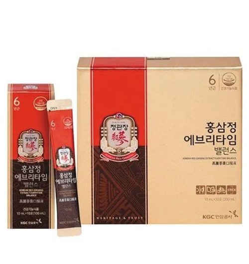 korean red ginseng extract everytime balance kgc