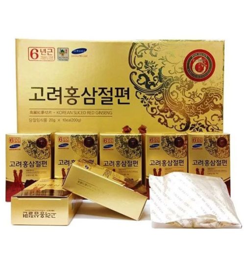 korean sliced red ginseng pocheon