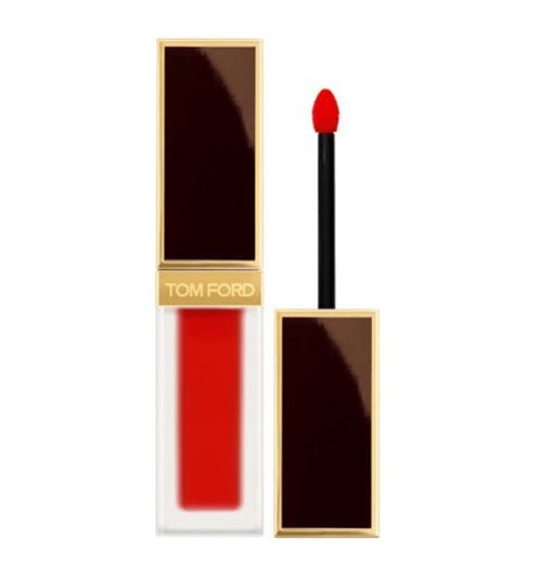 tom ford liquid lip luxe matte 129 carnal red